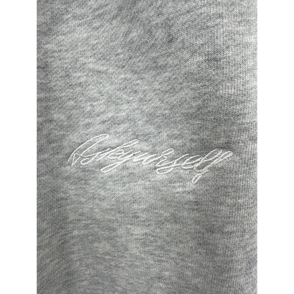 Askyurself Heavy Weight Sweatpants Gray with snap hemline Size Large - Picture 2 of 8